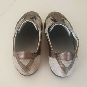 Woman's Versace athletic slip on sneakers